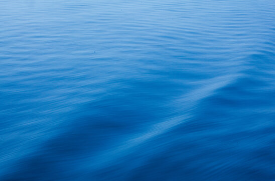 Motion blurred water, Puget Sound.