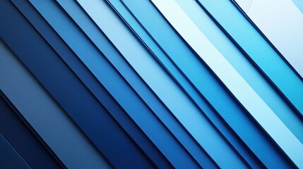 Obraz premium Abstract Blue Diagonal Stripes