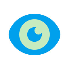 eye duo tone icon