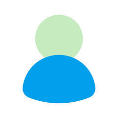 person duo tone icon
