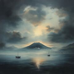 Mout Vesuvius in Naples