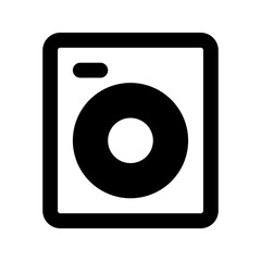 hard drive glyph icon