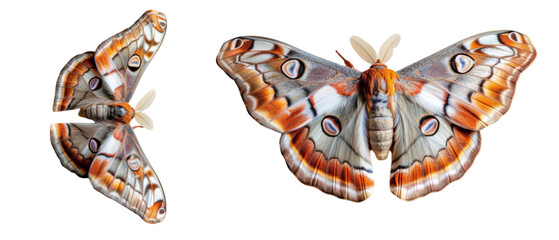 Nature's Beauty: Colorful Butterflies in Flight