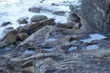rocks by the sea