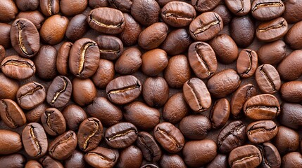Fototapeta premium Explore the rich flavors and aroma of freshly roasted coffee beans for your perfect brew
