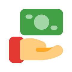cash on delivery flat icon