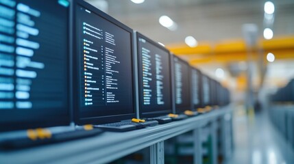 Cutting edge digital inventory management system with real time data analytics interactive screens and tablets