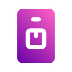 delivery app gradient icon