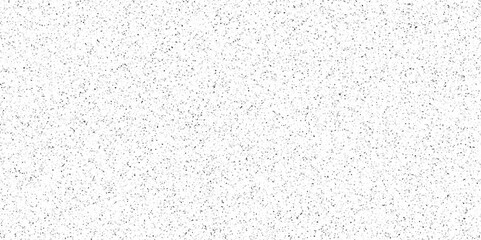 Terrazzo flooring consists of chips of marble texture. quartz surface white, black for bathroom or kitchen countertop. white paper texture background. rock stone marble backdrop textured illustration.