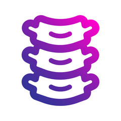 spine gradient icon