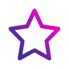 star gradient icon