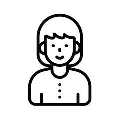 Icon of a person, representing a team member or profile