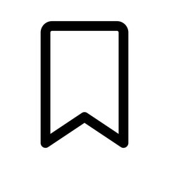 bookmark line icon