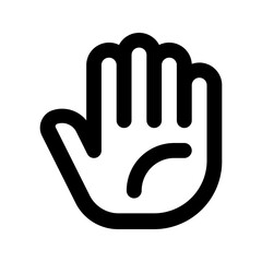 hand line icon