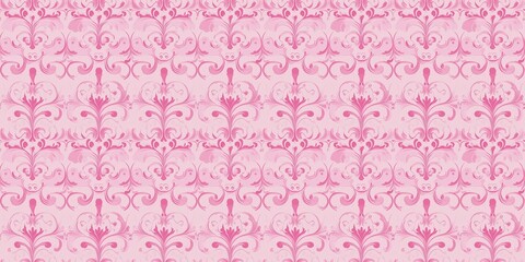 Seamless pink patterns with a soft, vibrant design. seamless background pattern