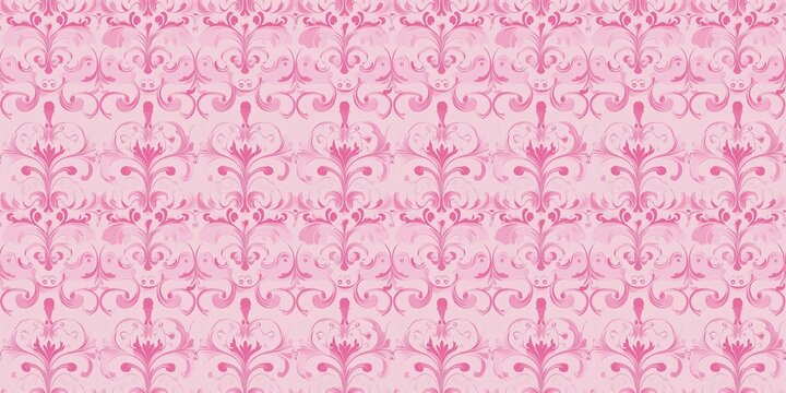 Seamless pink patterns with a soft, vibrant design. seamless background pattern