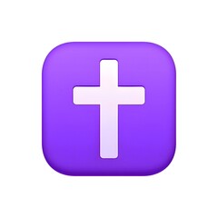 Obraz premium Cross icon