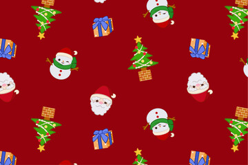 クリスマスラッピング柄⑥