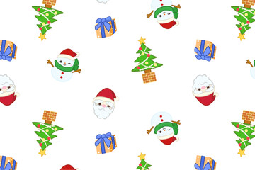 クリスマスラッピング柄⑤