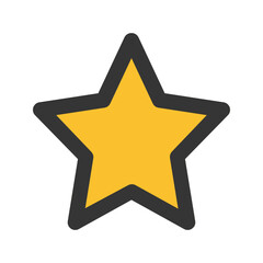 star outline fill icon