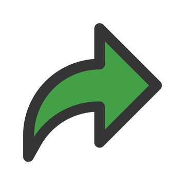 recommend clip art: share outline fill icon