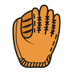 Softball Gloves illustration