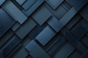 Bold Blue Geometric Design Concept Background