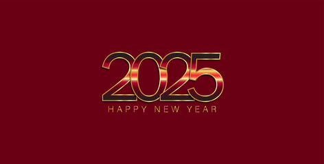 Happy New Year 2025 Stunning And Beautiful Design