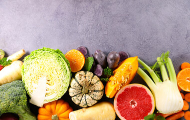 assorted of pumpkin, gourds and autumn vegetables