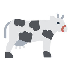 Cattle icon vector image. Can be used for Festa Junina.