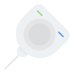 Chemo Port icon vector image. Can be used for Chemotherapy.