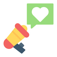 Kindness icon vector image. Can be used for Friendship.