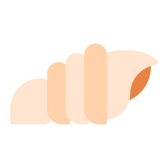 Conch Shell icon vector image. Can be used for Ocean.