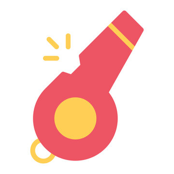 recommend clip art: Whistle icon vector image. Can be used for Rugby.