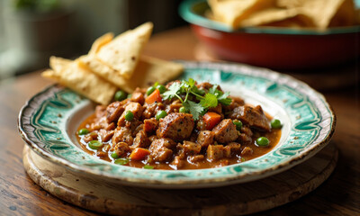 Mile-High Green Chili