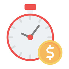 Hourly Play icon vector image. Can be used for Bowling.