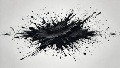 Black Ink Splash