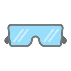 Sunglasses icon vector image. Can be used for Beach Resort.