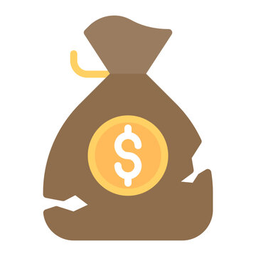 recommend clip art: Broke icon vector image. Can be used for Casino.