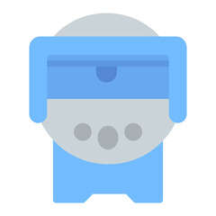 Fototapeta premium Disc Pelletizer icon vector image. Can be used for Mettalurgy.