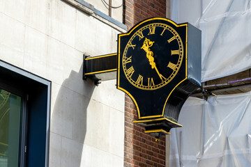 A Decorative Clock On A Building For People Around Not Only To Enjoy But To Know The Time