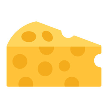 recommend clip art: Cheese icon vector image. Can be used for Nutrition.