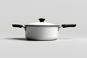 Professional Chef Cooking Isolated on White Background   Generative AI illustration
