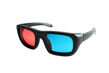 3D Cinema Glasses Isolated on Transparent Png Background
