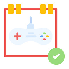 Play Date icon vector image. Can be used for Child Adoption.