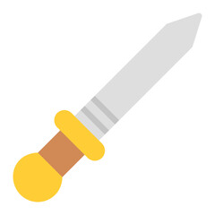 Sword icon vector image. Can be used for Shooting.