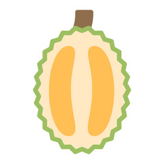 Durain icon vector image. Can be used for Rainforest.