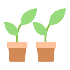 Plants icon vector image. Can be used for Global Warming.