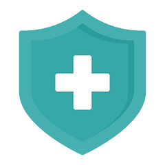 Protective Visor icon vector image. Can be used for Nursing.