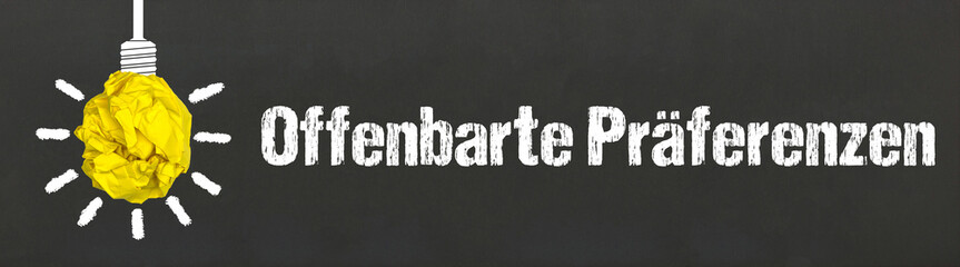Offenbarte Präferenzen	
